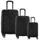 Set de valize CCS 5175 Set, negru