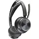 Căşti Poly Voyager Focus 2 Microsoft Teams Certified USB-C-C Headset +USB-C/A Adapter +Charging Stand, negru