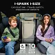 Детское автокресло KinderKraft I-Spark i-Size, серый