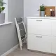 Scaun IKEA Frosvi, alb/knisa gri