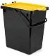 Coș de gunoi PPH Chadex 11L, negru/galben