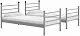 Детская кровать Dedeman Damla 2C 90x200см, серый