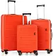 Set de valize CCS 5236 Set, portocaliu