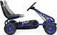 Kart cu pedale Costway TY327797BL, albastru/negru