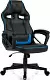 Компьютерное кресло SENSE7 Knight, черный/синий
