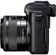 Aparat foto Canon EOS M50 Black + EF-M 15-45mm f/3.5-6.3 IS STM Kit, negru