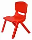 Детский стульчик Turan Fiore Small TRN-048, красный