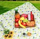 Pătură pentru camping 4Life Oxford Petals 150x200cm pe tehnoparc.md Pătură pentru camping 4Life Oxford Petals 150x200cm