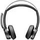 Căşti Poly Voyager Focus 2 Microsoft Teams Certified USB-C-C Headset +USB-C/A Adapter +Charging Stand, negru