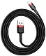 USB Кабель Baseus CALKLF-C19 USB to Lightning, черный/красный