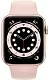 Умные часы Apple Watch Series 6 40mm, корпус из алюминия золотого цвета, спортивный ремешок