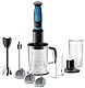 Блендер Braun MQ5264BKBL, черный/синий на tehnoparc.md Блендер Braun MQ5264BKBL, черный/синий
