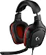 Căşti Logitech G332 Stereo Gaming Headset, negru/roșu