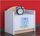 Тумба прикроватная Happy Babies Happy SZN02 Bear, белый/светлая груша на tehnoparc.md Тумба прикроватная Happy Babies Happy SZN02 Bear, белый/светлая груша