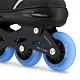Роликовые коньки Spokey Trixie 39-42 (944632), черный/синий на tehnoparc.md Роликовые коньки Spokey Trixie 39-42 (944632), черный/синий