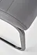 Scaun Halmar K371, gri/negru