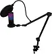 Microfon Hator Signify RGB Pro+, negru