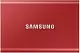 Disc rigid SSD extern Samsung Portable T7 500GB, roșu
