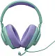 Căşti JBL Quantum 100M2 Cyan, verde/violet