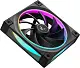 Ventilator de carcasă DeepCool FL12, negru