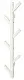 Cuier IKEA Tjusig 78cm, alb