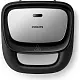 Aparat pentru preparat sandwich Philips HD2350/80, negru