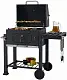 Grătar Procart BBQ17, negru