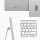 Моноблок Apple iMac MGPC3RU/A (24"/4.5K/M1/8ГБ/256ГБ/Mac OS Big Sur), серебристый