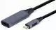 Переходник Gembird A-USB3C-DPF-01, серебристый/черный
