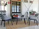 Набор садовой мебели Bica Luxor Lounge, серый/графит