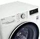 Maşină de spălat/uscat rufe LG F2V5NG0W, alb