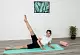 Коврик для йоги Enero Fitness Yoga Mat (1040592), мятный/серый