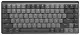 Tastatură Logitech MX Mechanical Mini, gri/negru