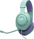 Căşti JBL Quantum 100M2 Cyan, verde/violet
