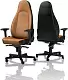 Scaun de birou Noblechairs NBL-ICN-RL-CBK, negru/cafeniu