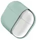 Чехол для наушников Uniq Lino Hybrid Mint for AirPods 3rd Gen, зеленый