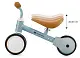 Bicicletă fără pedale KinderKraft Cutie, albastru deschis