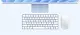 All-in-One Apple iMac 24 MWUF3RU/A Blue, albastru