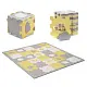 Covoraş-puzzle KinderKraft Luno Sharpes, galben