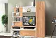 Living Modern Bari, craft stejar auriu/alb
