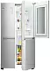 Холодильник LG GC-Q247CADC, нержавеющая сталь