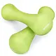 Set gantere Spokey Bone 2x2kg, verde