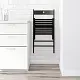 Scaun IKEA Terje pliant, negru pe tehnoparc.md Scaun IKEA Terje pliant, negru