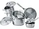 Set vase de gatit Franke A di Alessi (112.0500.078), inox pe tehnoparc.md Set vase de gatit Franke A di Alessi (112.0500.078), inox