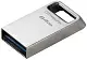 Flash USB Kingston DataTravaler Micro 64GB, argintiu