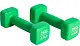 Halteră Pure Neopren Dumbbell Set 2x2kg, verde