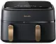 Аэрогриль Philips NA352/00, черный, черный
