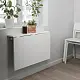 Masă IKEA Norberg 74x60cm, alb