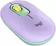 Mouse Logitech POP, mentă/violet