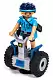 Set jucării Playmobil Policewoman with Balance Racer